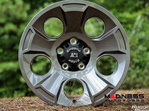 Jeep Wrangler JL Aluminum Drakon Wheel - 18x9" - Gun Metal Finish Jeep Wrangler JL Aluminum Drakon Wheel - 18x9" - Gun Metal Finish